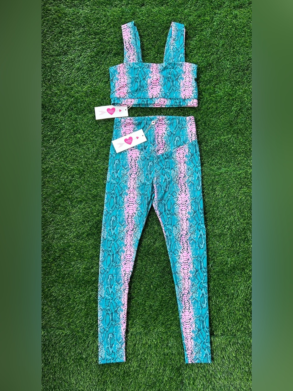 Snakeskin Workout Set